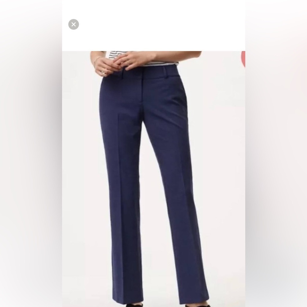 Loft Julie Trouser in Black Size 6 Petite‎ NWT